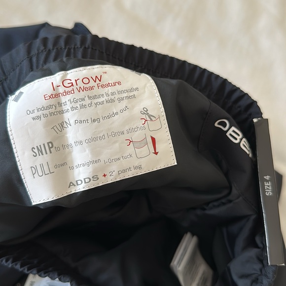 NWT Obermeyer size 4 snow pants - Picture 7 of 8